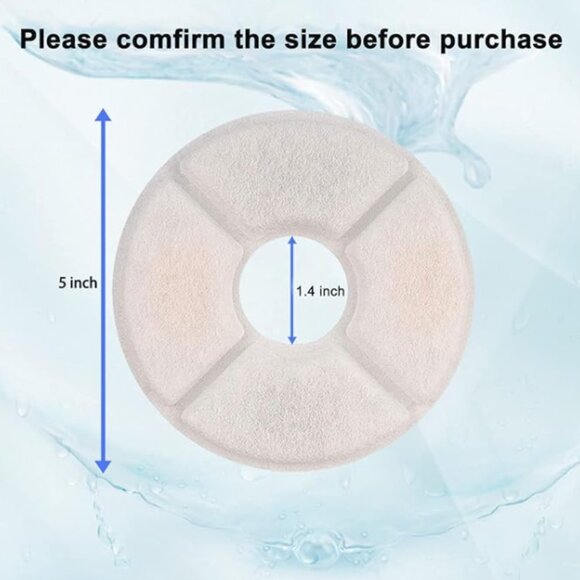 10 Pack Pet Fountain Filter Set New - Picture 5 of 6